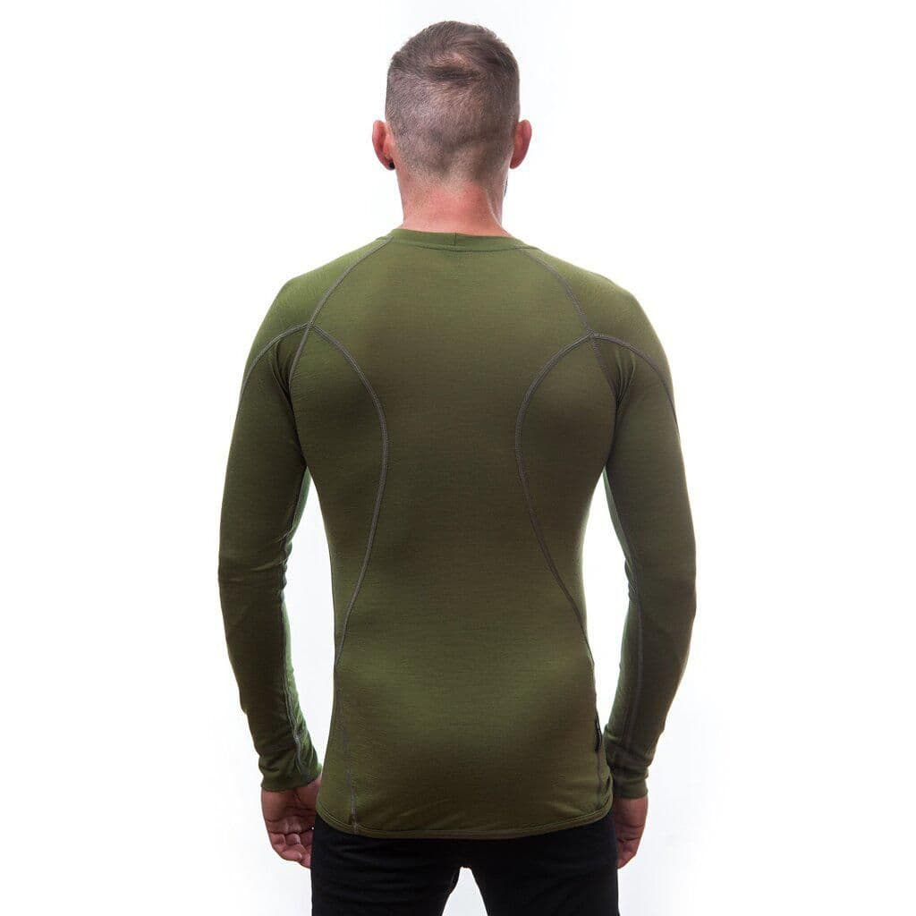 Термофутболка чоловіча Sensor Merino Active LS safari 17200019, SM11MA-safari-XXL — 4