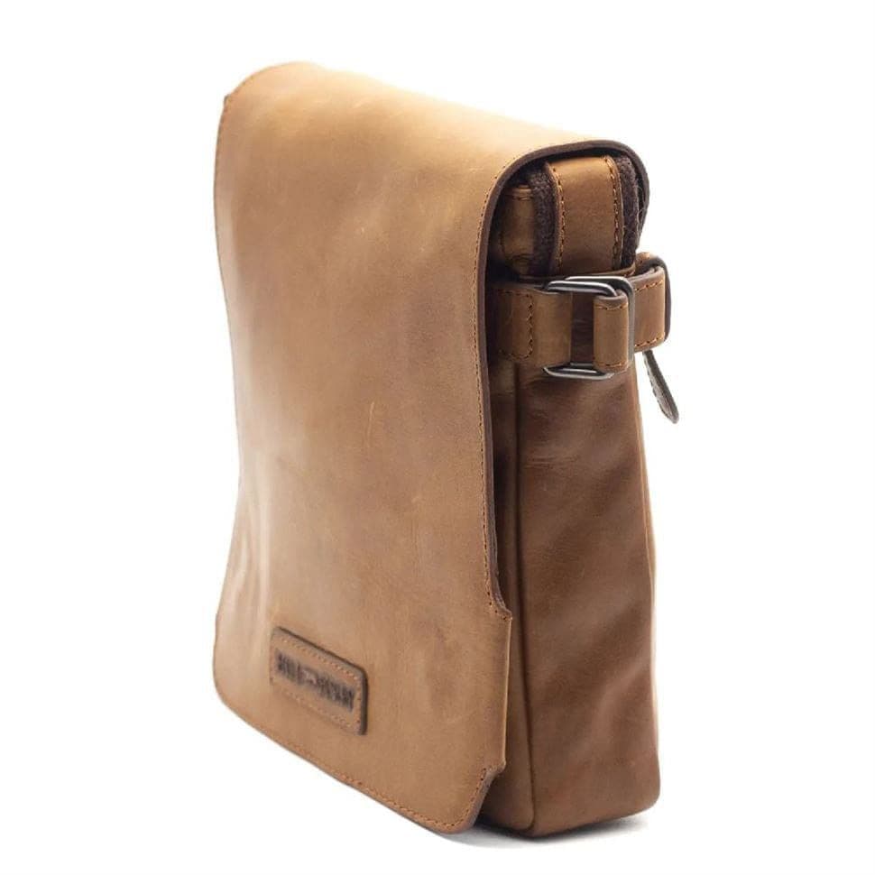 Мужская почтальонка из кожи HILL BURRY HB 3200 — 3