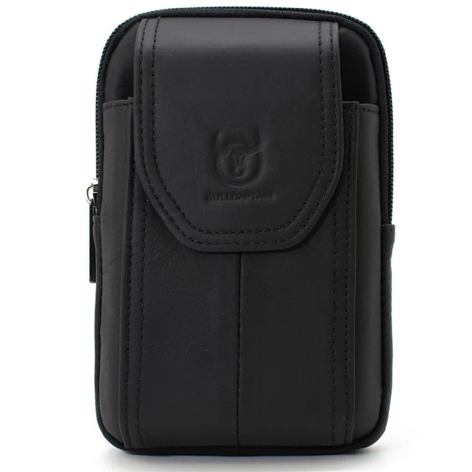 Поясна сумка Bull T1399А для смартфона з натуральної шкіри — 3