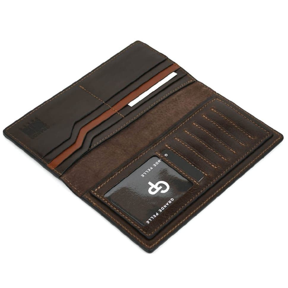 Кошелек клатч мужской кожаный на молнии Grande Pelle 520620 — 2