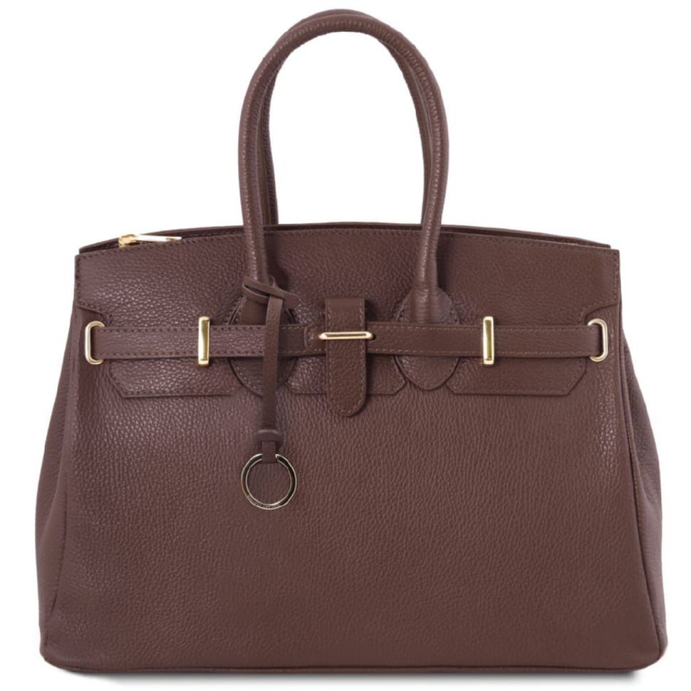 TL Bag Кожаная сумка женская Tuscany TL141529 (Coffee)