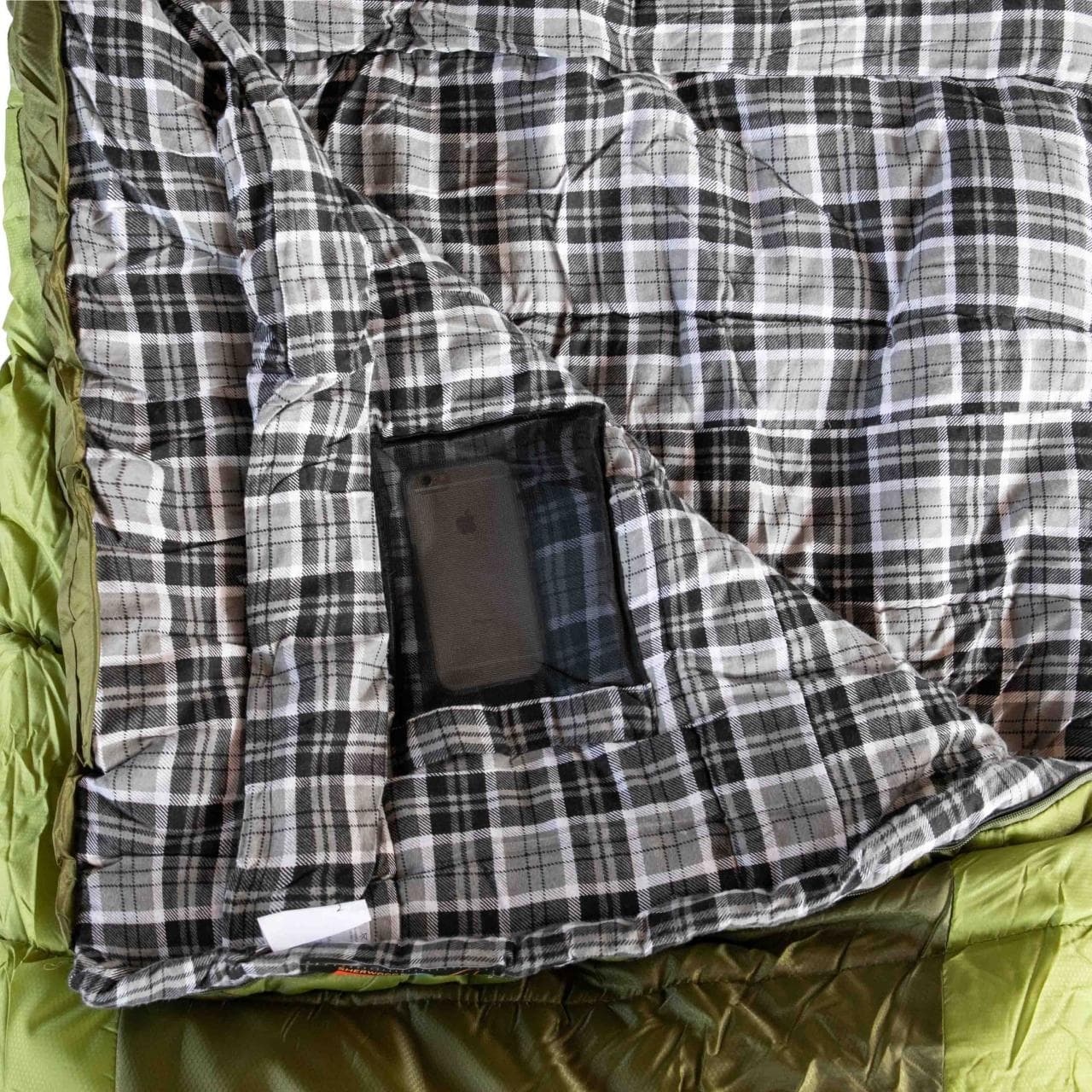 Спальный мешок Tramp Kingwood Regular одеяло правый dark-olive/grey 220/80 UTRS-053R — 2