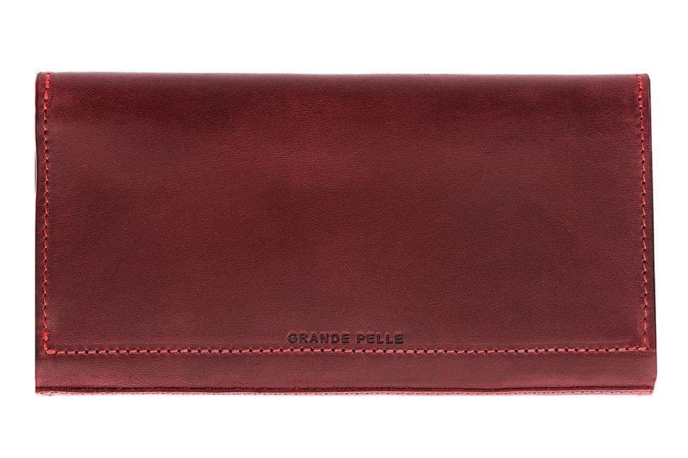 Портмоне Festa, бордо Grande Pelle 513161 — 3