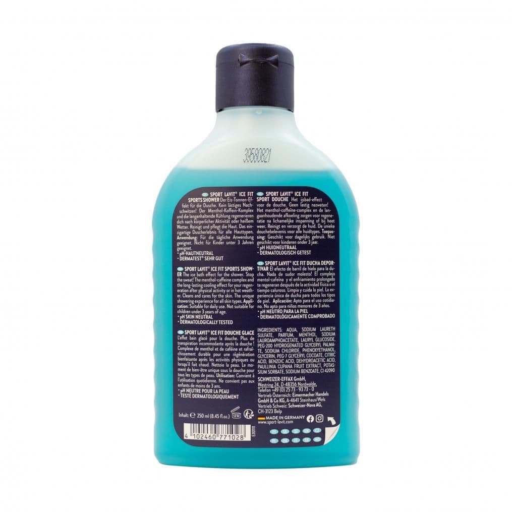 Гель для душу з охолоджуючим ефектом Sport Lavit Ice Fit 250 ml (77102) — 2