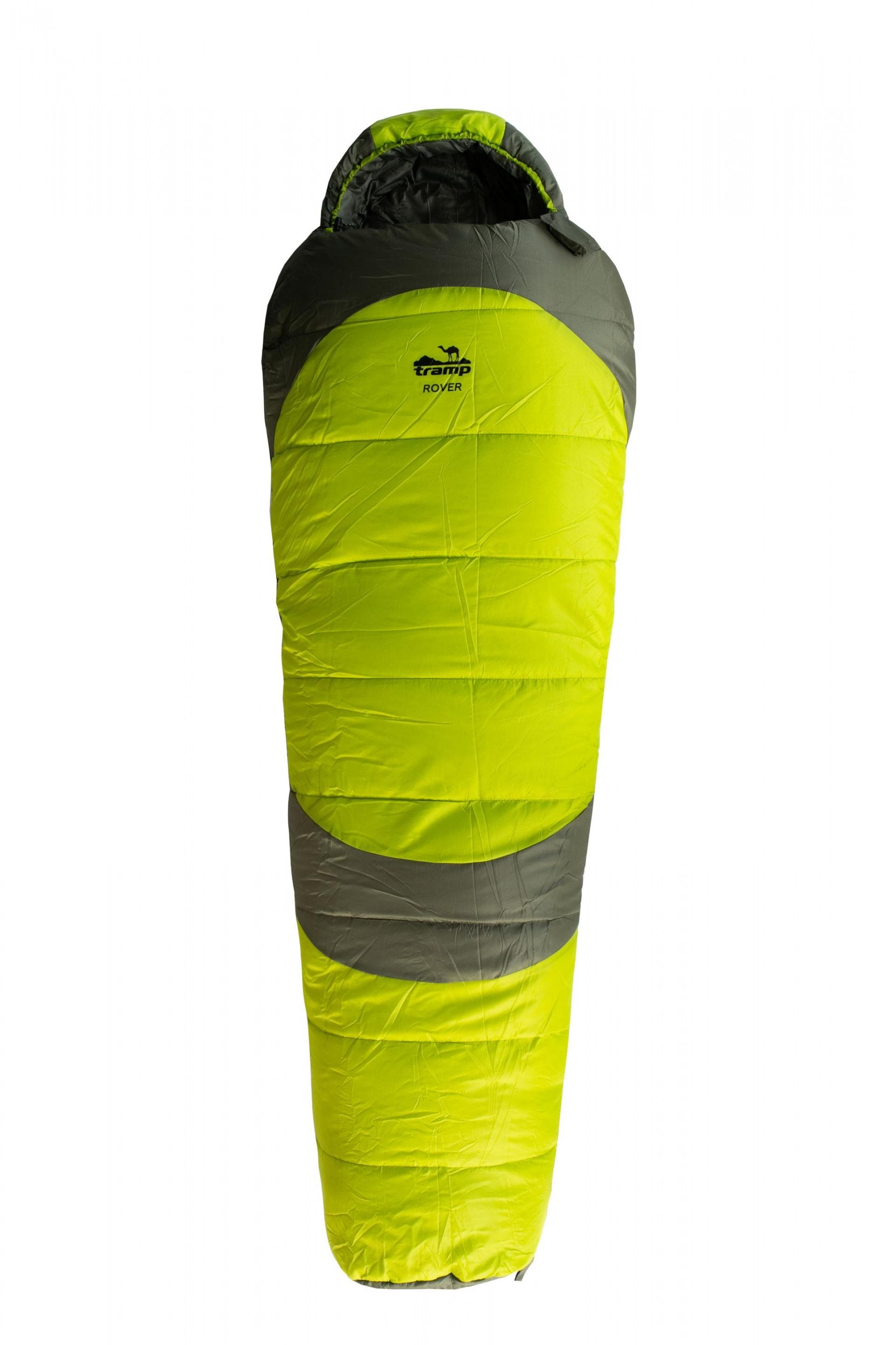Спальний мішок Tramp Rover Regular кокон правий olive/grey 220/80-55 UTRS-050R — 1