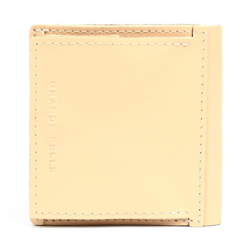 Портмоне Lettera с монетницей, бежевый Grande Pelle 537243 — 3
