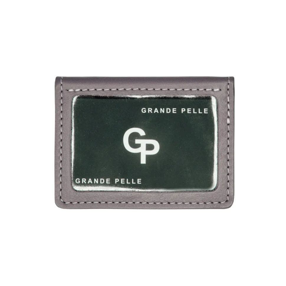 Шкіряна обкладинка на права ID паспорт, посвідчення Grande Pelle 211665 пудра — 3