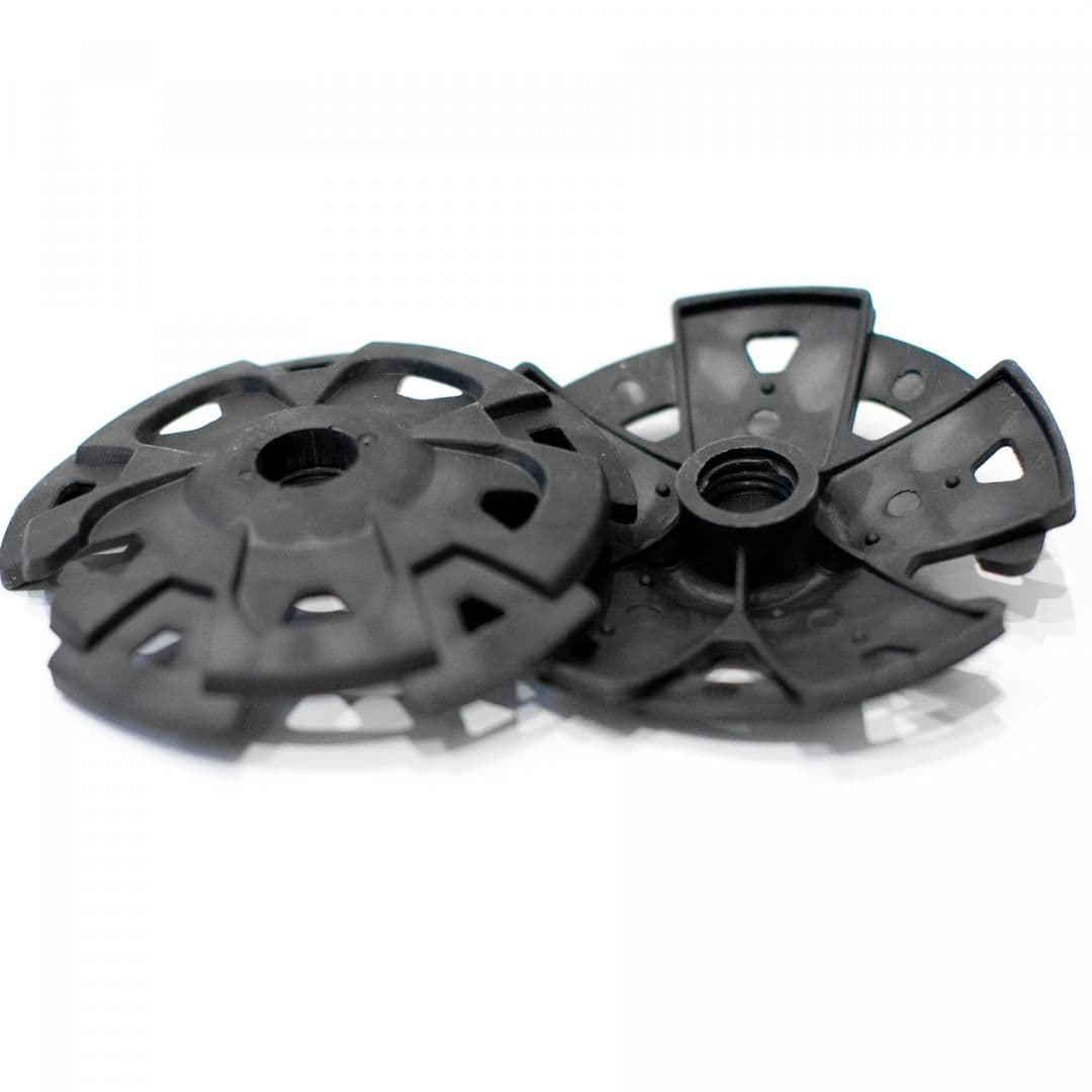 Кільця для палиць Tribe сніжні Ø 10 см (пара) T-MF-0008-black — 3