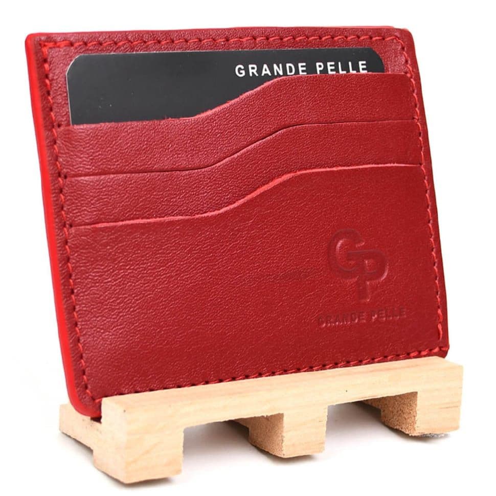 Кардхолдер CardCase, червоний Grande Pelle 305660 — 3