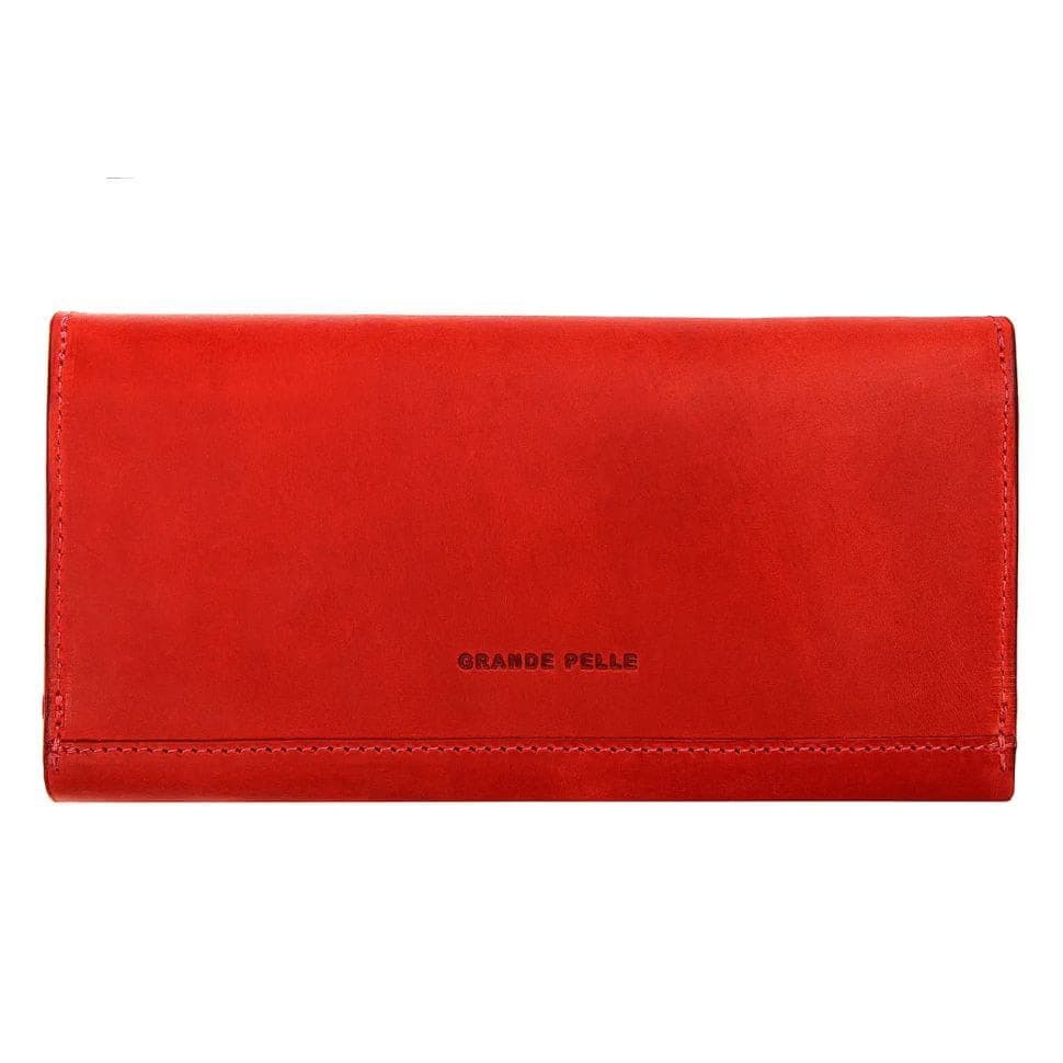 Портмоне Festa червоне Grande Pelle 513160 — 3