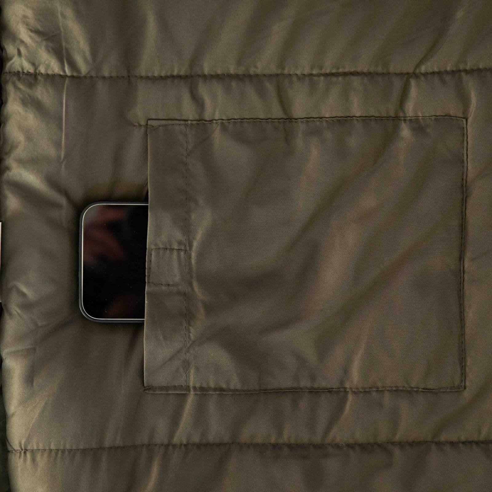 Спальный мешок Tramp Shypit 400XL одеяло с капюшом левый olive 220/100 UTRS-060L — 2