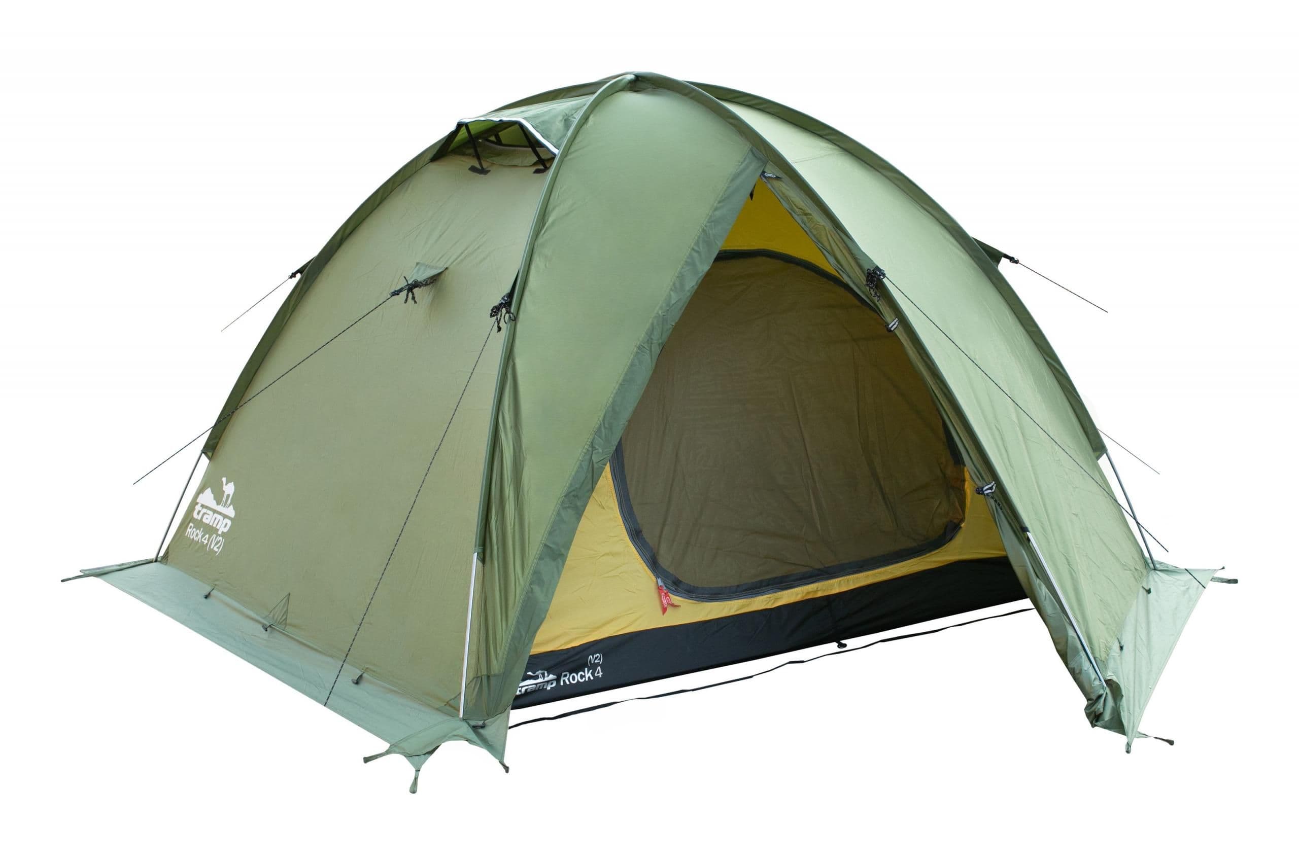 Намет Tramp Mountain 4 (v2) green UTRT-024 — 2