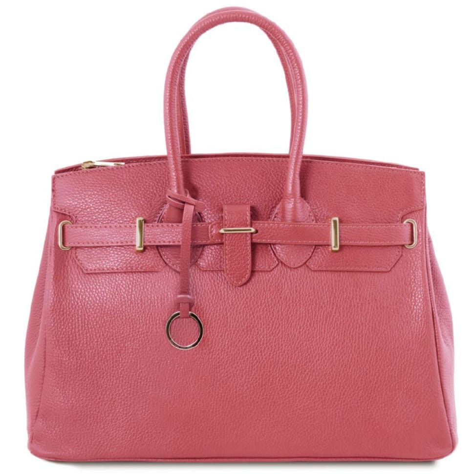 TL Bag Кожаная сумка женская Tuscany TL141529 (Розовый)