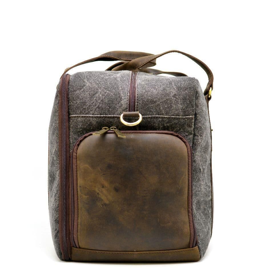 Дорожня комбинированая сумка Canvas і Crazy Horse RG-3032-4lx бренда TARWA — 4
