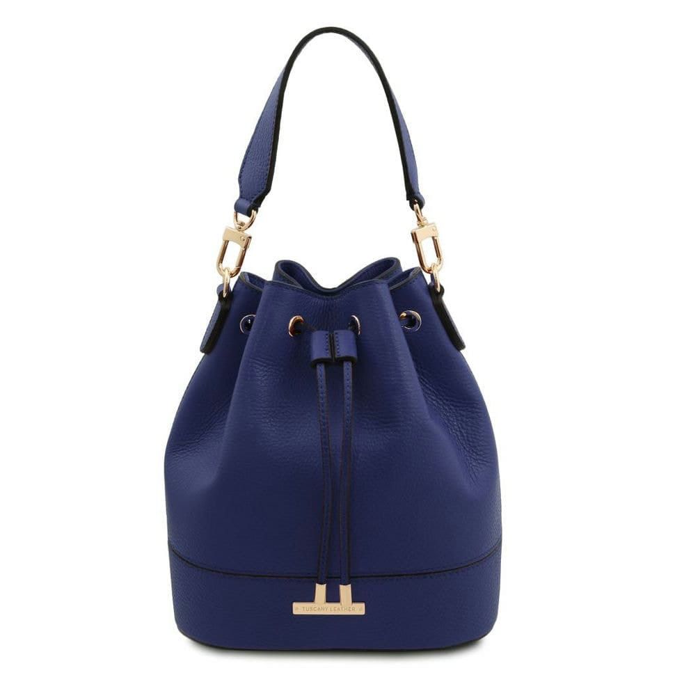 Женская сумка - ведро TL142146 (bucket bag) от Tuscany (Темно-синий)