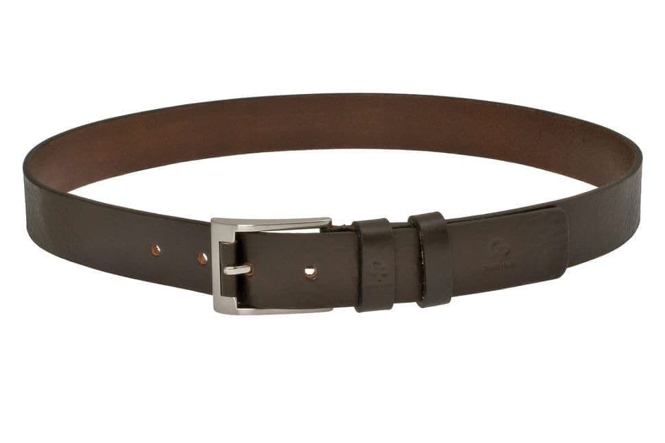 Шкіряний ремінь Rullo, шоколад Grande Pelle 511107001 — 2