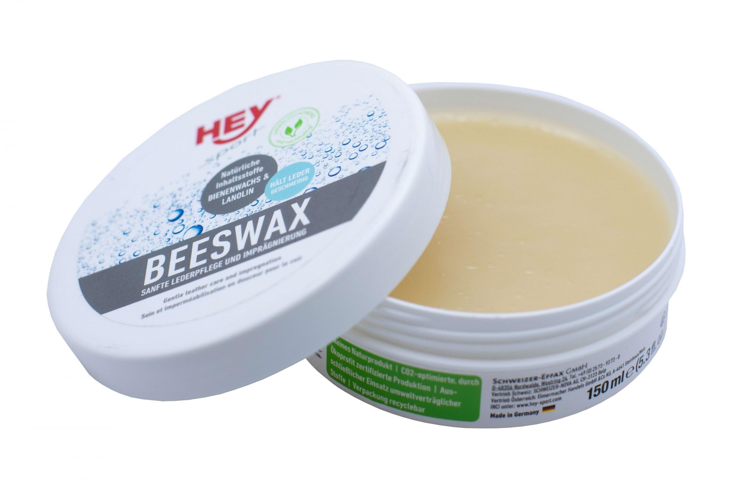 Водовідштовхуюче просочення на основі воску для взуття HeySport Beeswax Proof 150 ml — 3