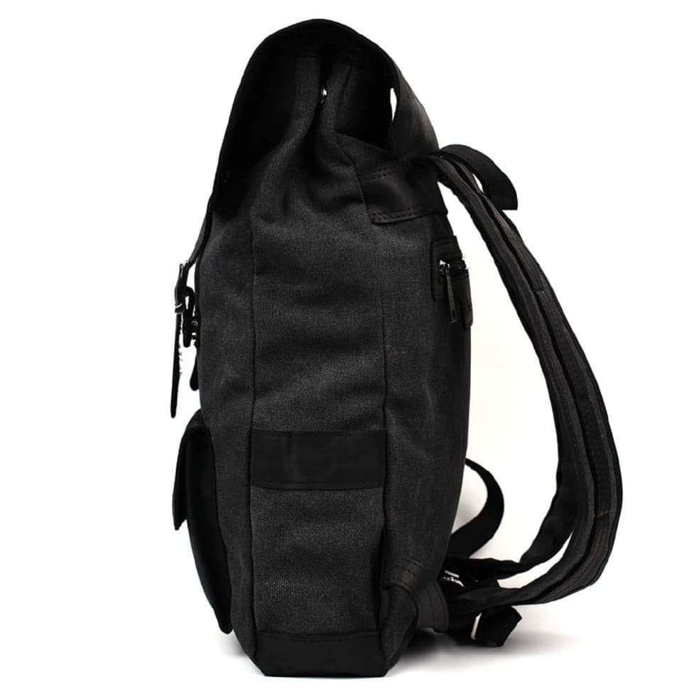 Рюкзак для ноутбука з канвас і крейзі хорс RAG-9001-4lx TARWA — 4