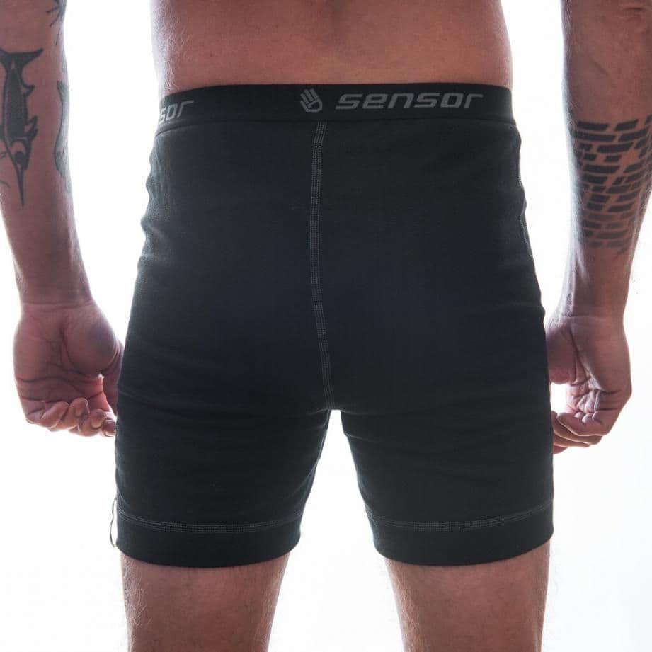 Термотруси чоловічі Sensor Double Face black 24000007, SM21DF-black-XXXL — 3