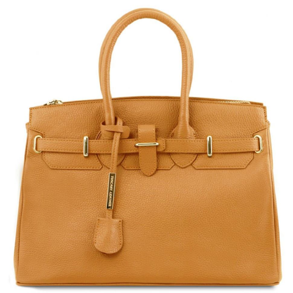 TL Bag Кожаная сумка женская Tuscany TL141529 (Мед)
