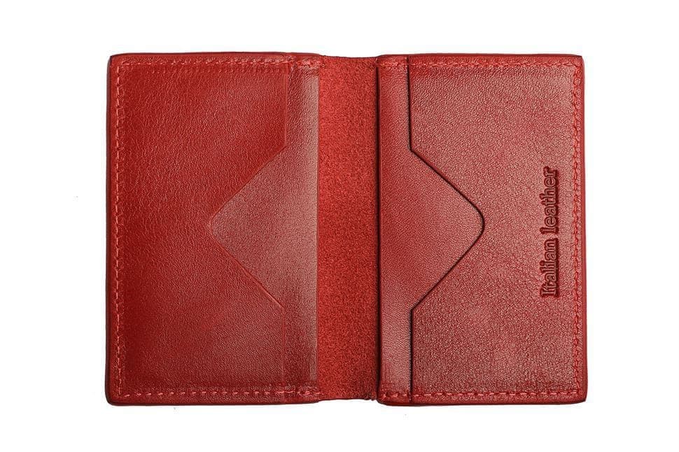 CardCase cartolina, глянець, червоний Grande Pelle 303660 — 3