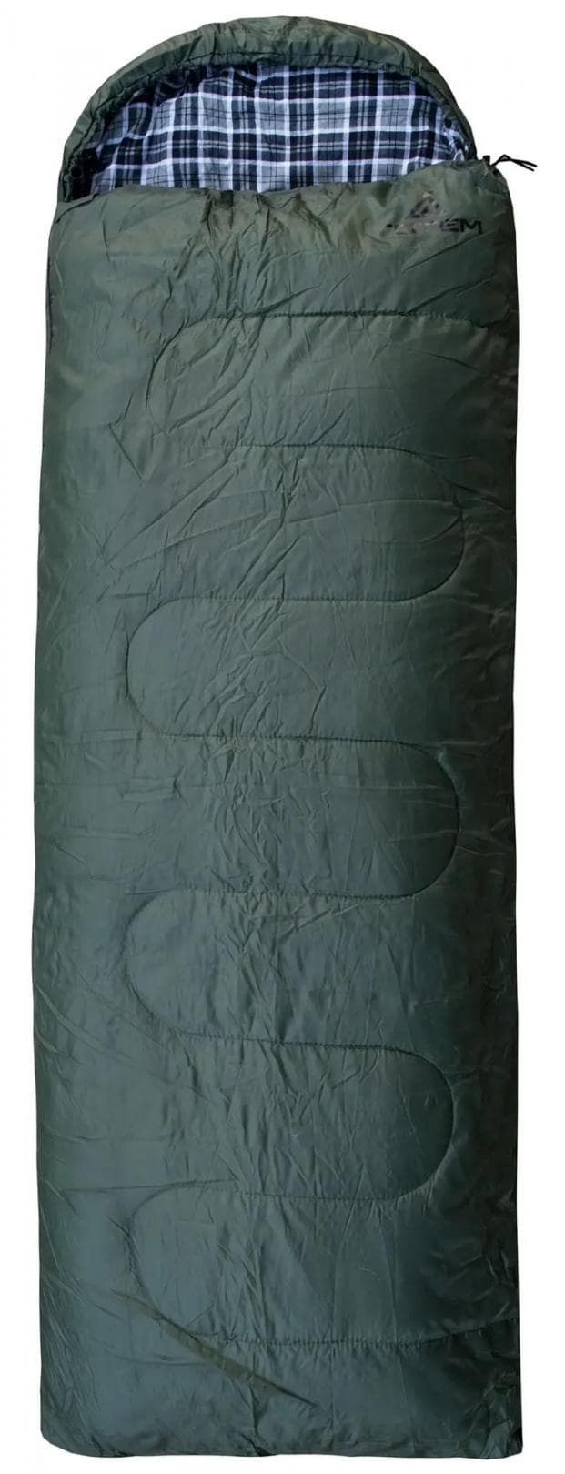 Спальний мішок Totem Ember Plus XXL ковдра з капюш лівий olive 220/90 UTTS-015 — 1