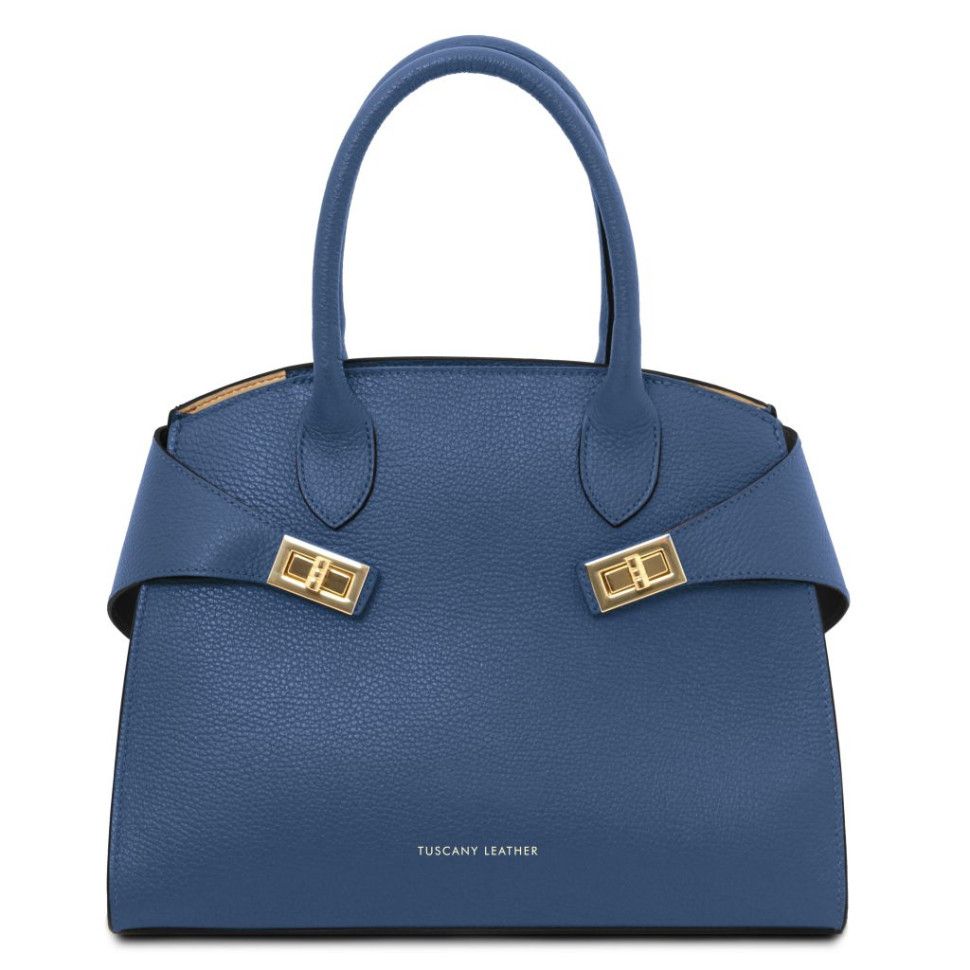 Кожаная сумка Coccola Tuscany TL142421 (Denim)