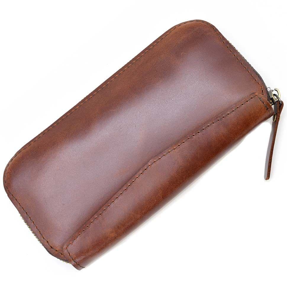 Мужской кожаный кошелек клатч длинный TARWA GB-711-3md — 3
