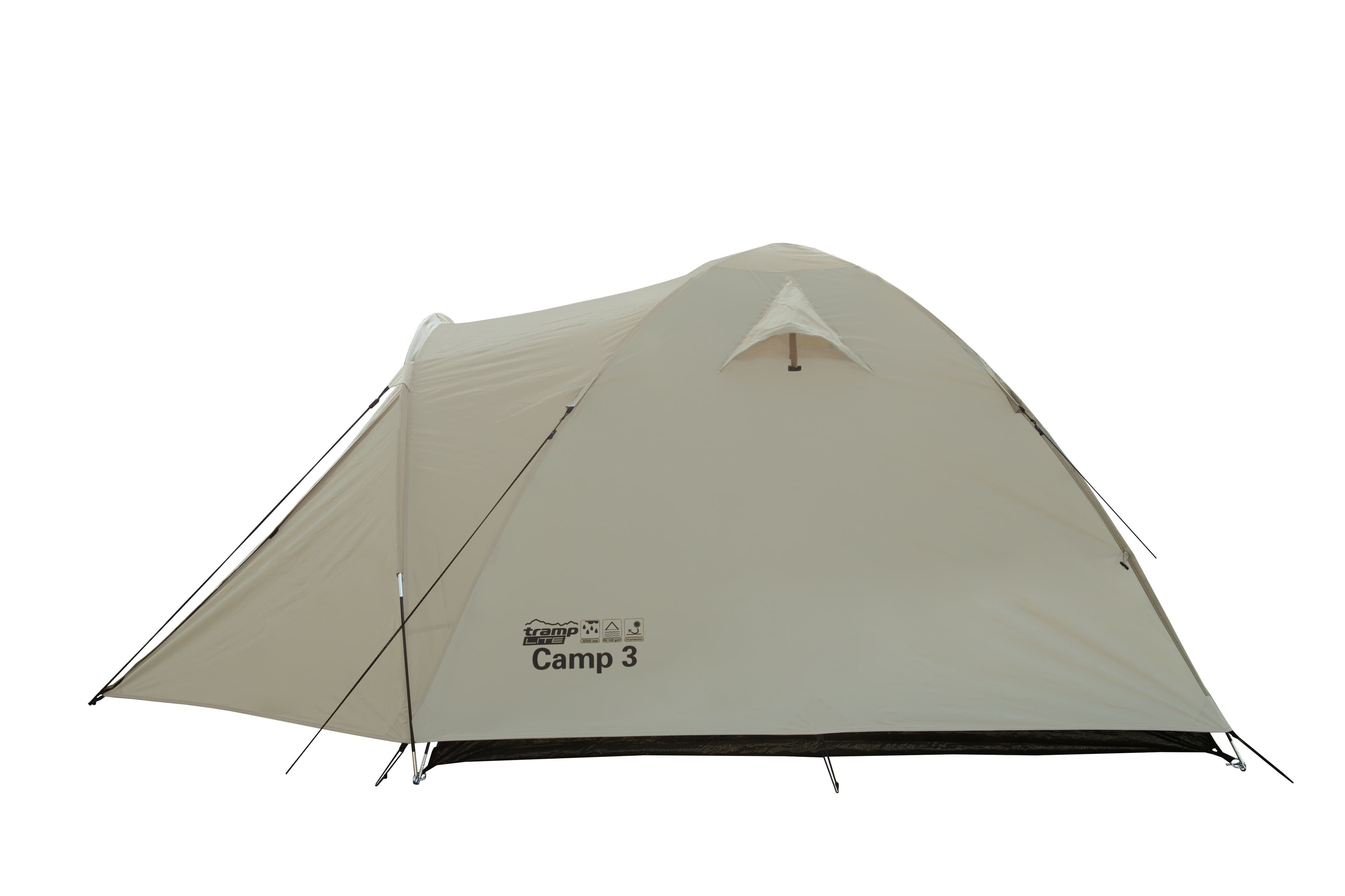 Палатка Tramp Lite Camp 3 песочная — 3