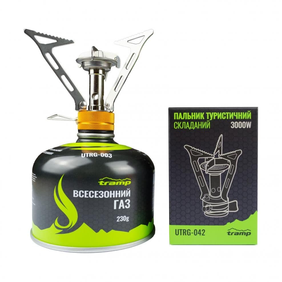 Комплект Пальник UTRG-042 + Картридж 230гр UTRG-003 — 2