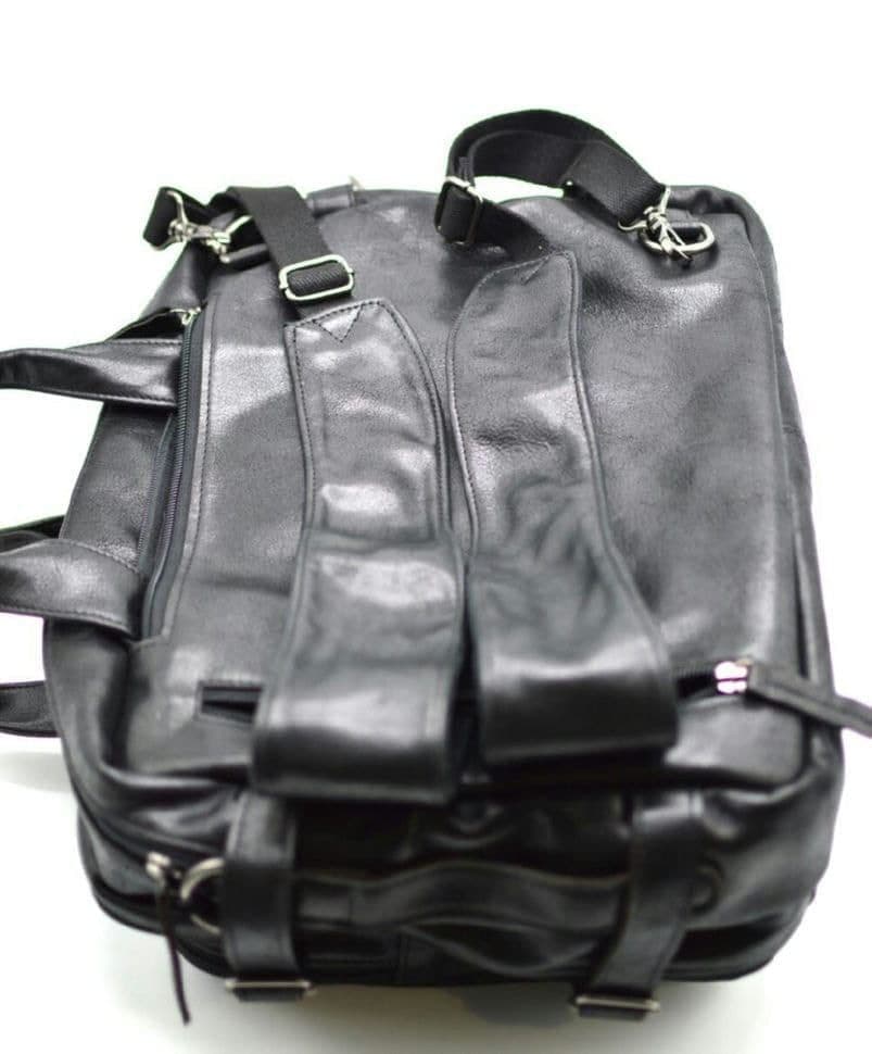 Чоловіча шкіряна сумка-рюкзак GA-7014-3md TARWA — 4
