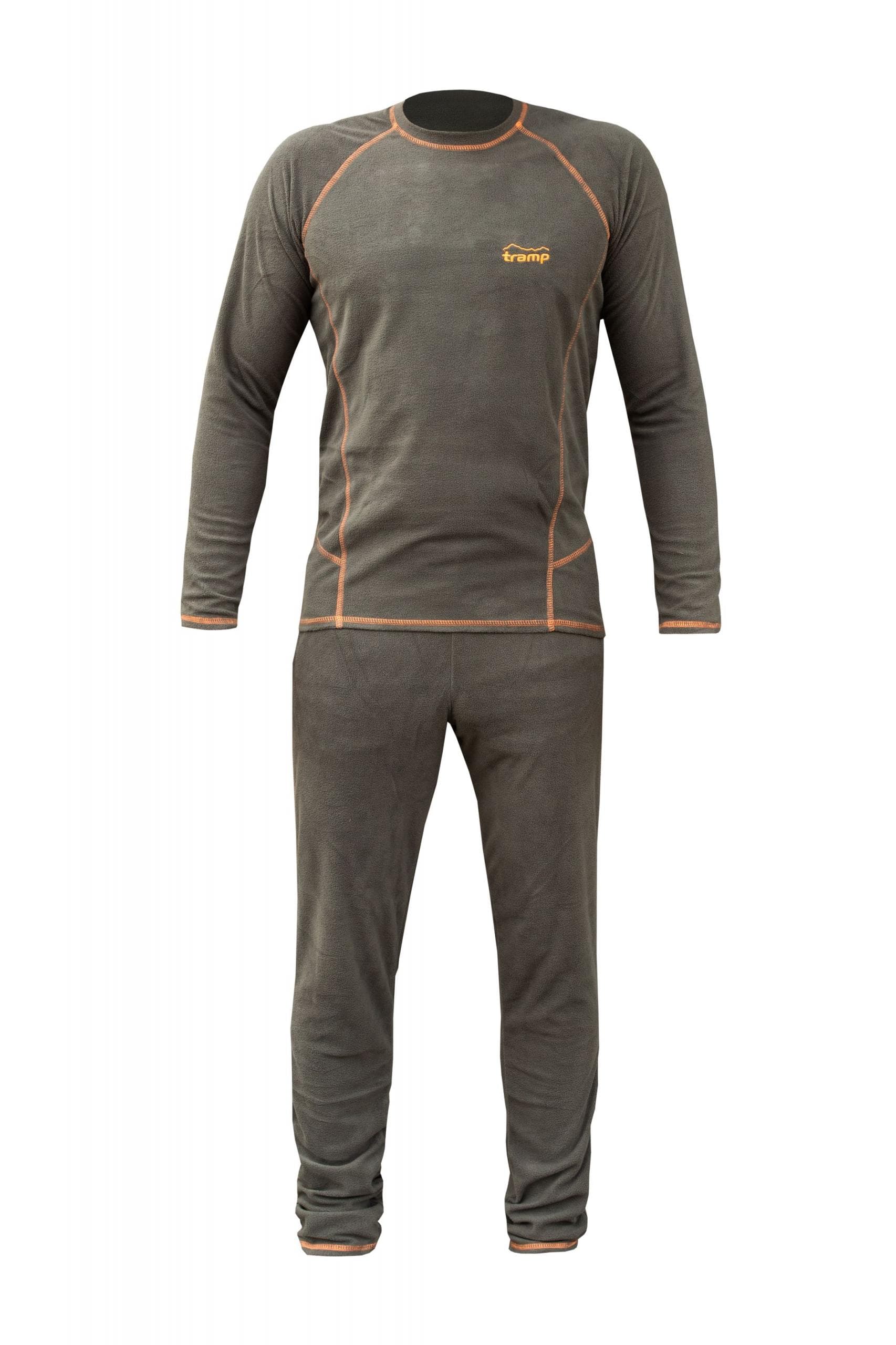 Термобілизна чоловіча Tramp Microfleece комплект (футболка+штани) olive UTRUM-020, UTRUM-020-olive-3XL — 1