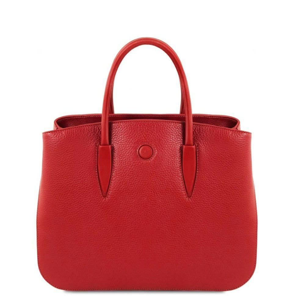 Женская кожаная сумка CAMELIA TL141728 шоппер (Lipstick Red)