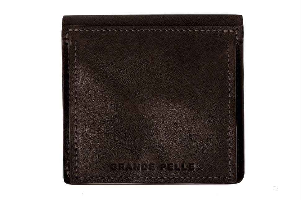 Портмоне мужское Lettera 537620 Grande Pelle шоколад — 4