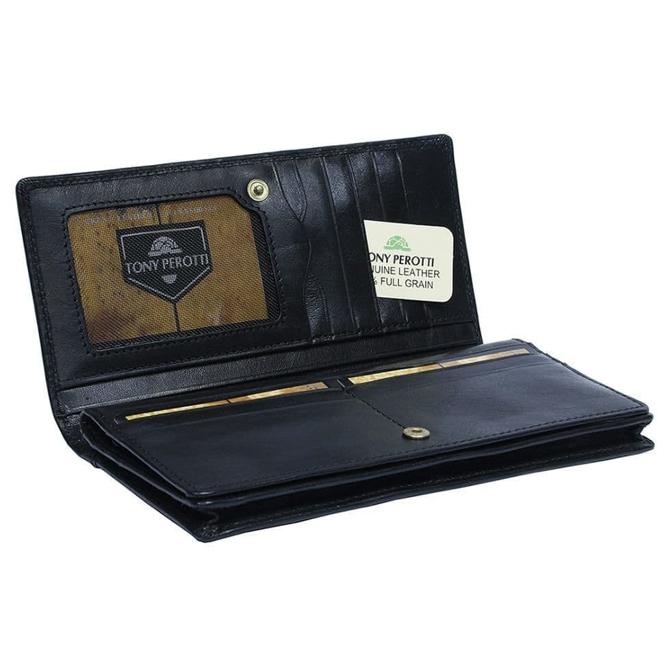Портмоне шкіряне Italico 1902 nero чорний — 3