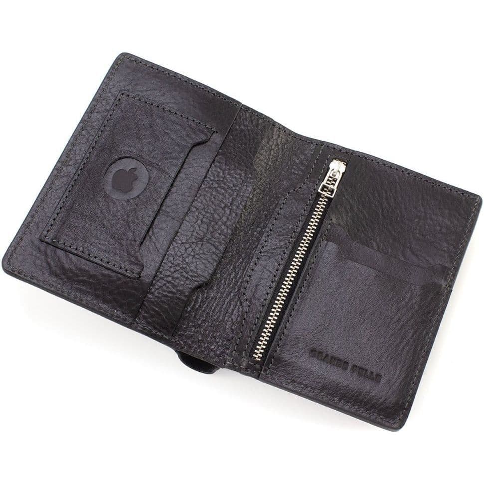 Портмоне мужское кожаное с карманом для AirTag Grande Pelle 518610 — 2