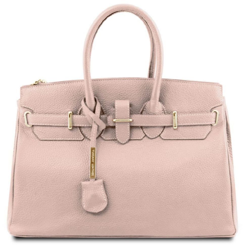 TL Bag Кожаная сумка женская Tuscany TL141529 (Nude)