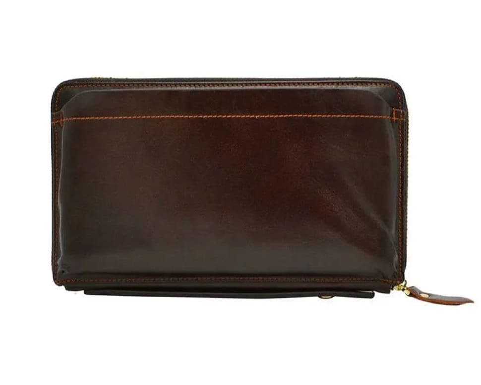 Мужской клатч кожаный bx9043ob Oil Brown — 3