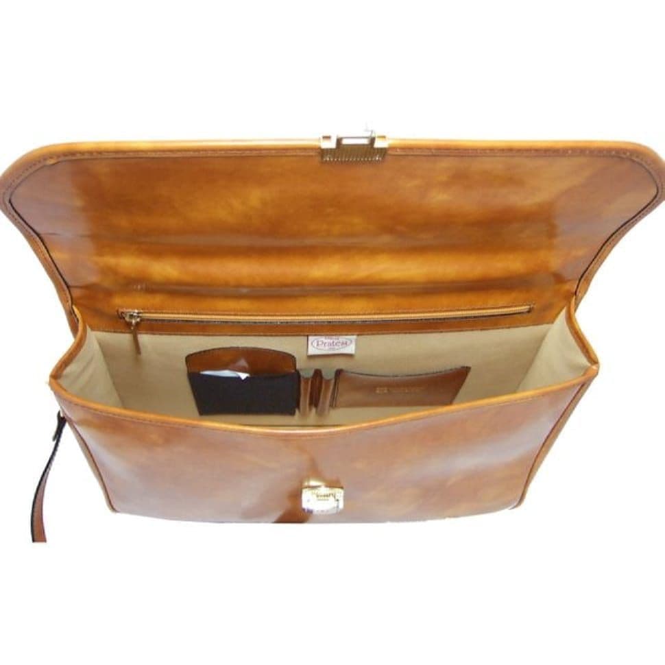 Pratesi RNE604 - Piccolomini шкіряний чоловічий портфель класса VIP — 4
