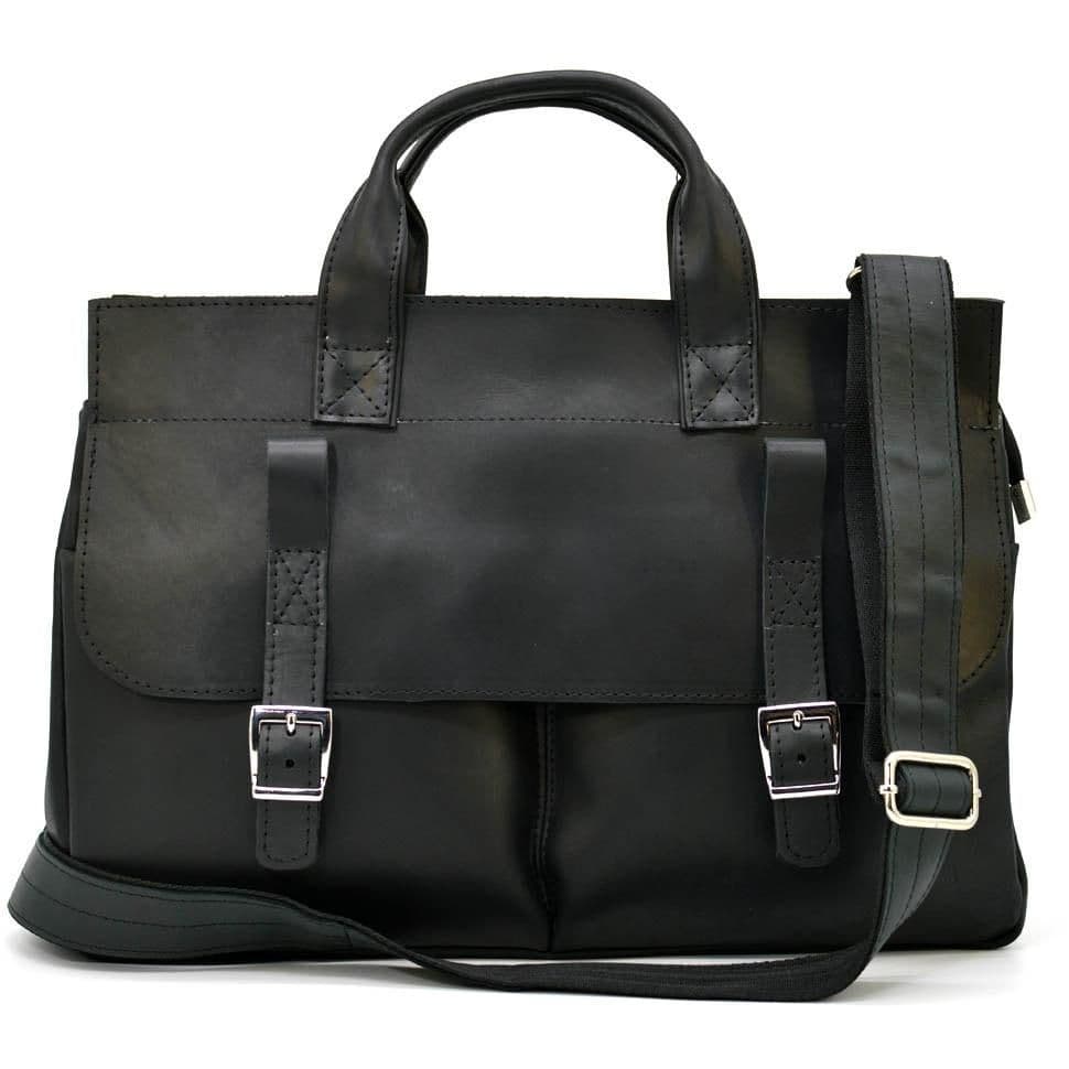 Мужская сумка для ноутубка и документов TARWA RA-7107-3md, crazy horse — 3