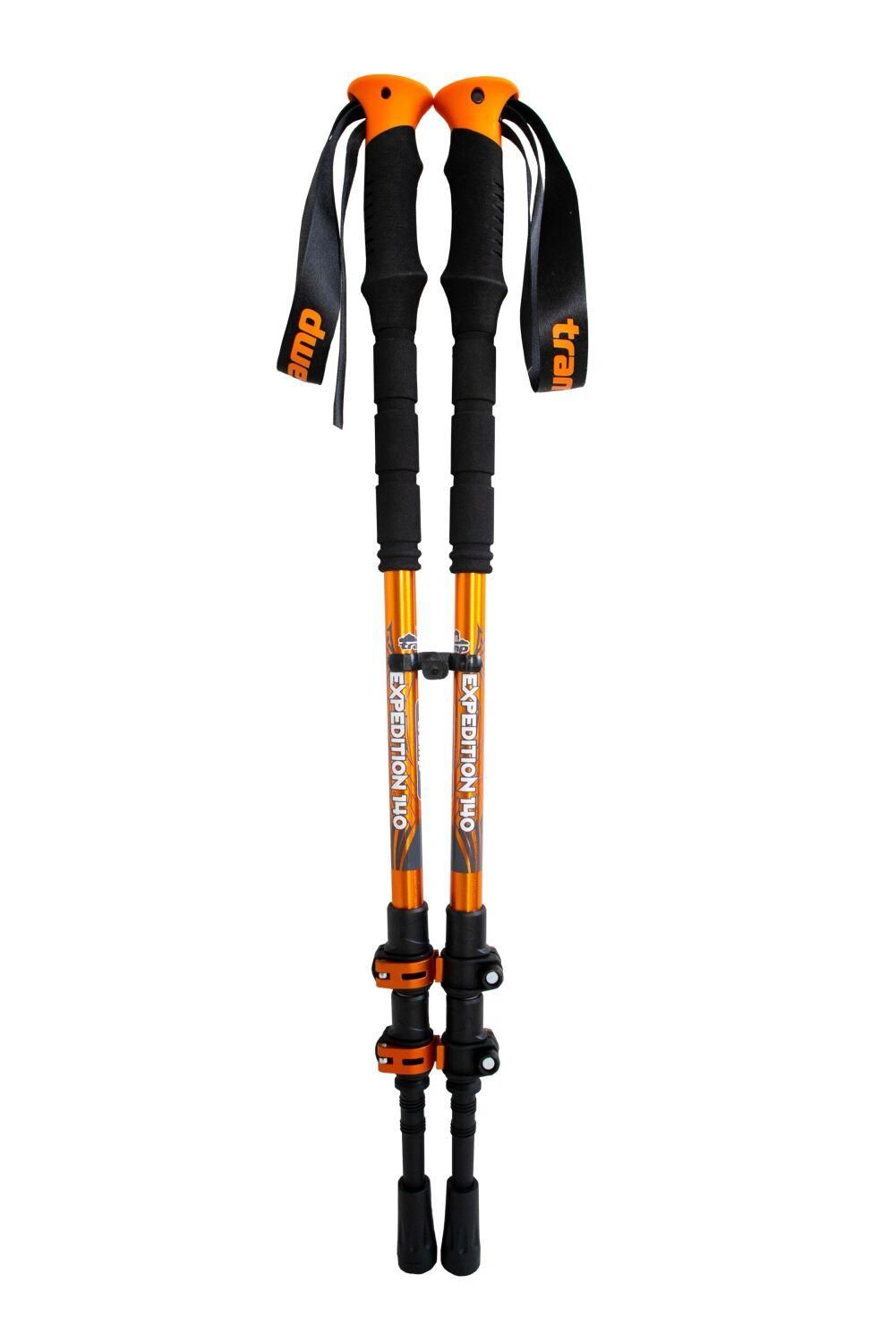 Трекінгові палиці Tramp Expedition 140 Alu 7075 чорні (пара) UTRR-001