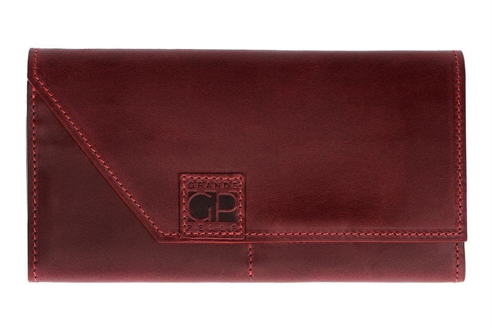 Портмоне Festa, бордо Grande Pelle 513161 — 2