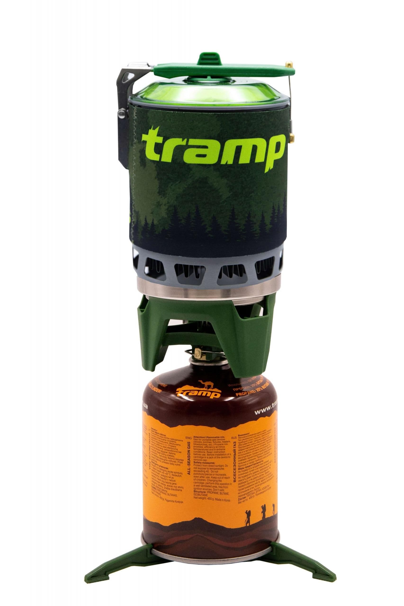 Система для приготування їжі Tramp 0,8л olive UTRG-049 — 2
