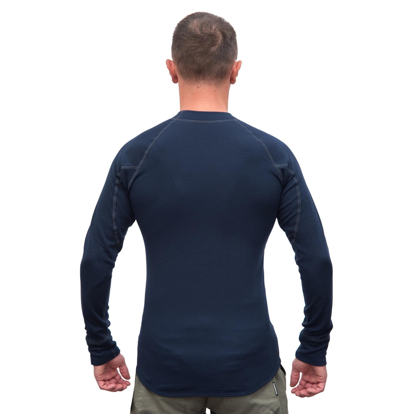 Термофутболка чоловіча Sensor Double Face LS deep blue 23200059, SM11DF-deepblue-XXL — 4