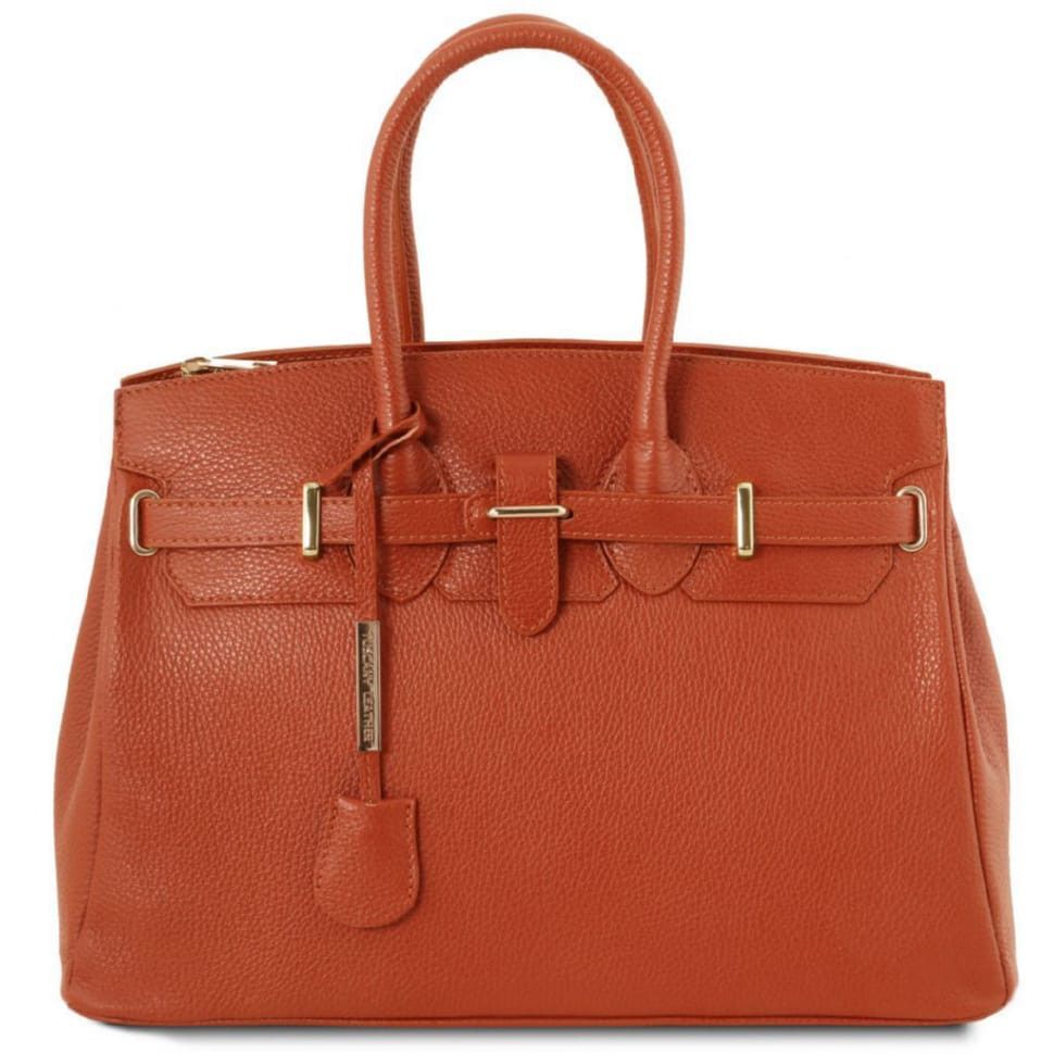 TL Bag Кожаная сумка женская Tuscany TL141529 (Brandy)