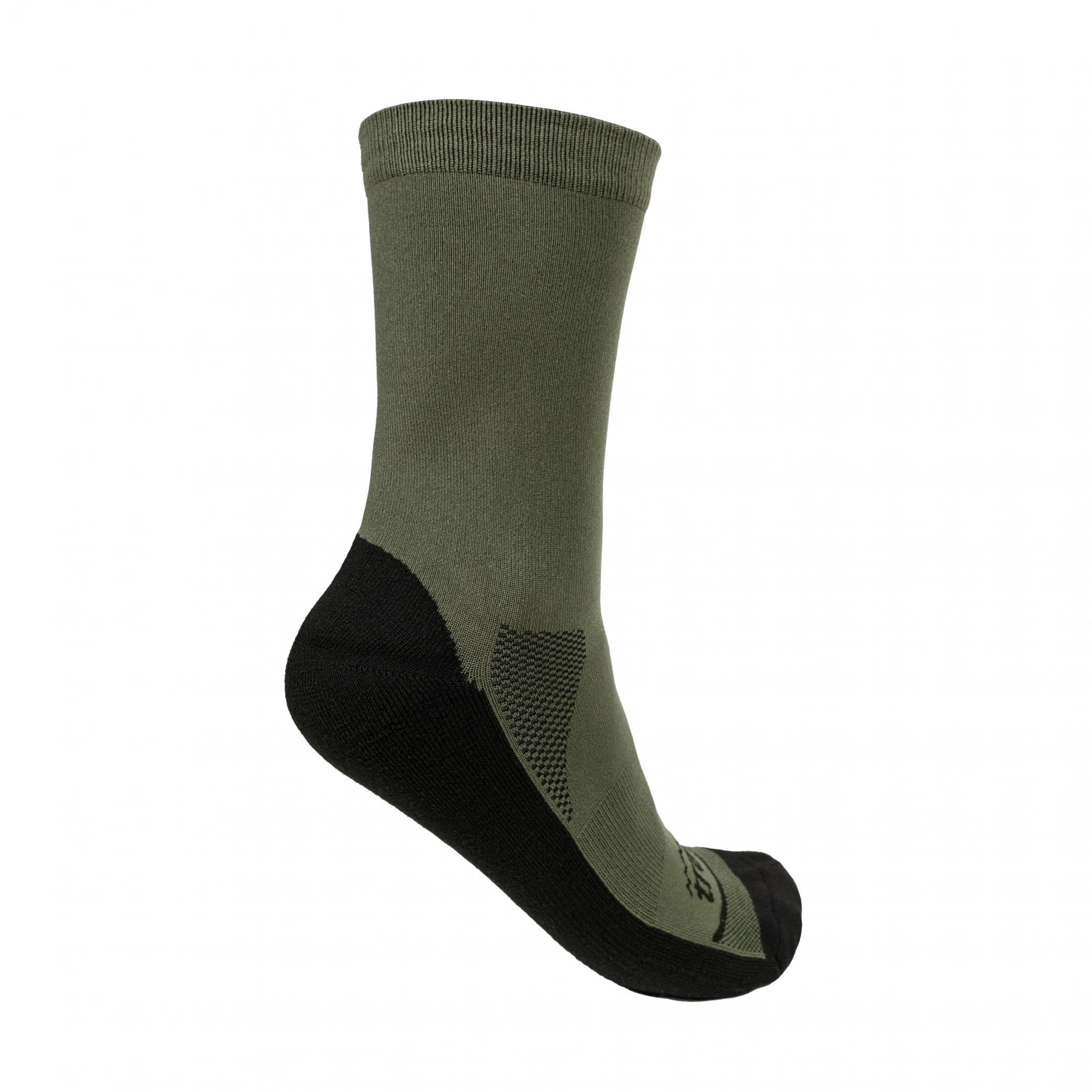 Шкарпетки демісезонні Tramp UTRUS-001-black-olive, 44/46 — 3