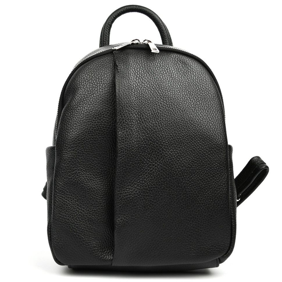 Кожаный женский рюкзак Virginia Conti Italy - VC3964fblack