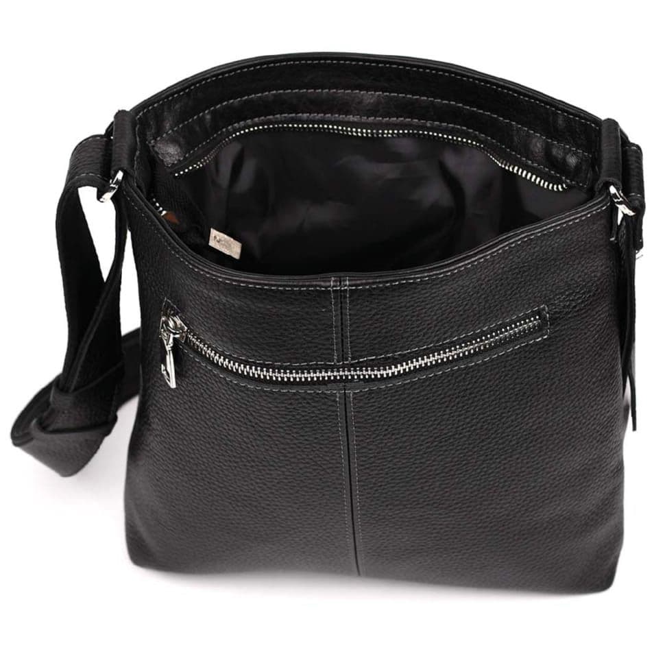 Чоловіча сумка планшет з фактурної шкіри Grande Pelle 749710 — 4