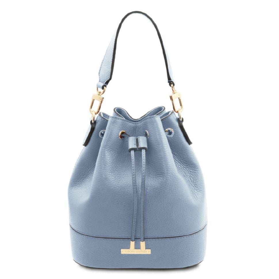 Женская сумка - ведро TL142146 (bucket bag) от Tuscany (Светло-голубой)