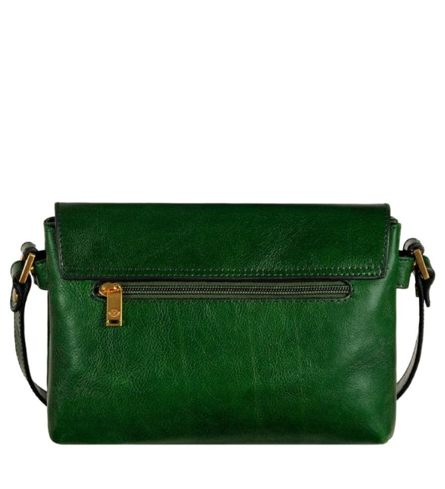 Шкіряна сумка через плече для жінок - Sophie's Choice - зелений колір - Time Resistance 5243901 — 3